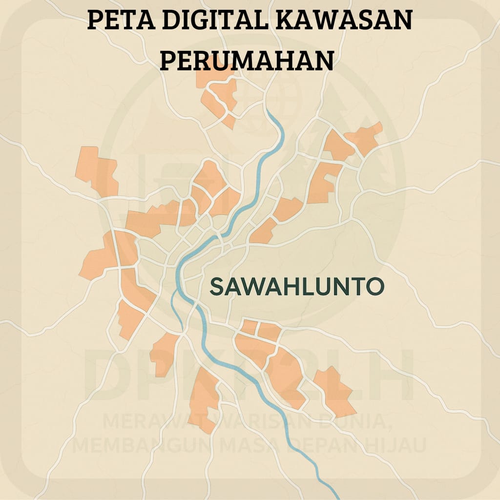 PETA KAWASAN PERUMAHAN KOTA SAWAHLUNTO