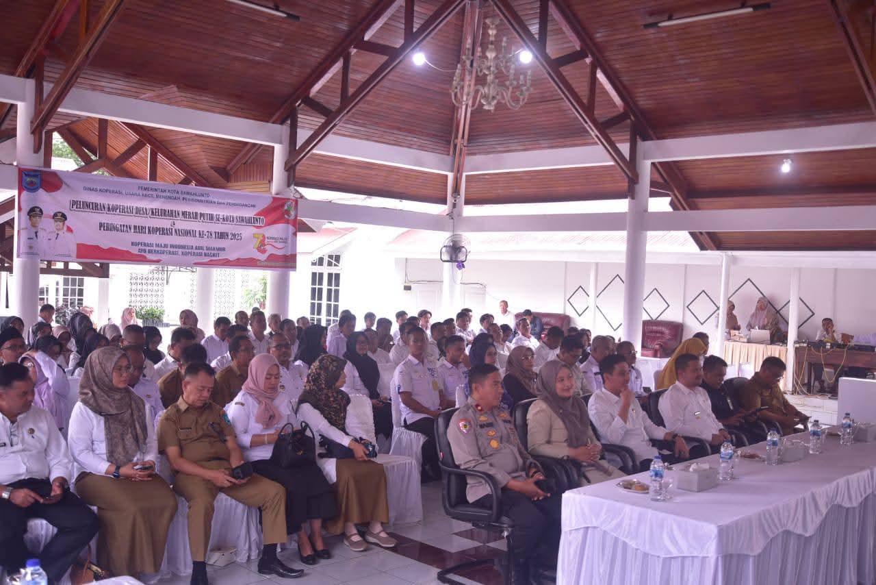 Sawahlunto Dukung Peresmian Koperasi Merah Putih , 37 Koperasi Telah Penuhi Legalitas