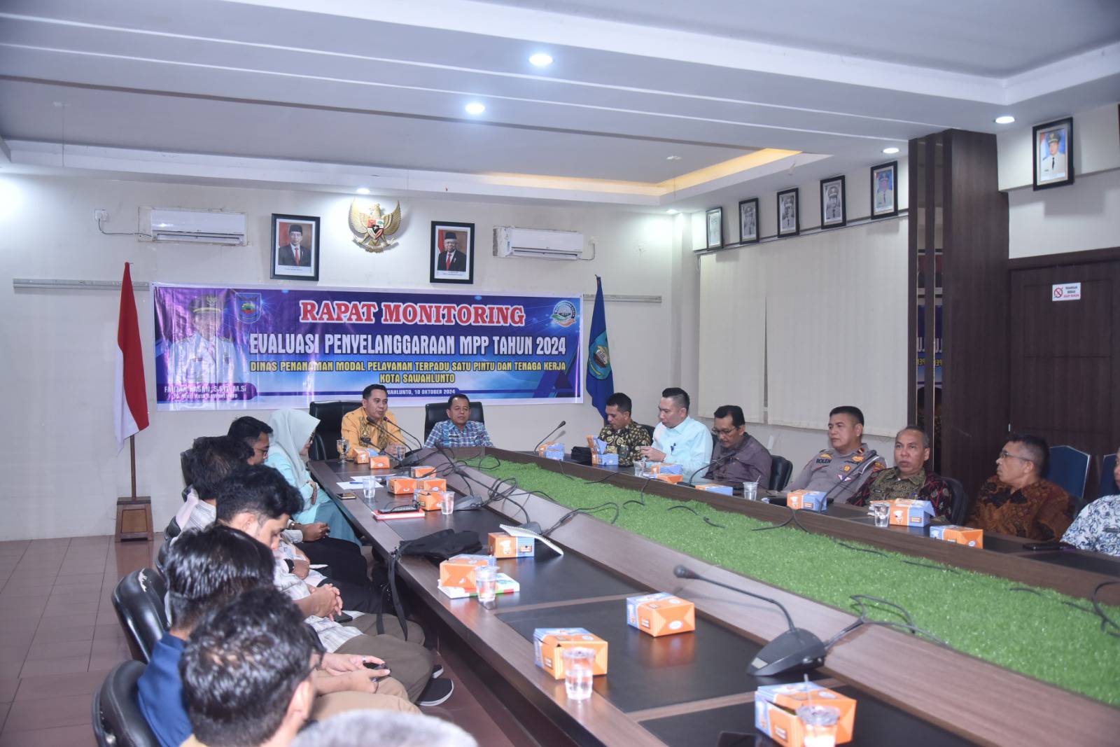 Rapat Koordinasi Evaluasi Penyelenggaraan Mall Pelayanan Publik (MPP)