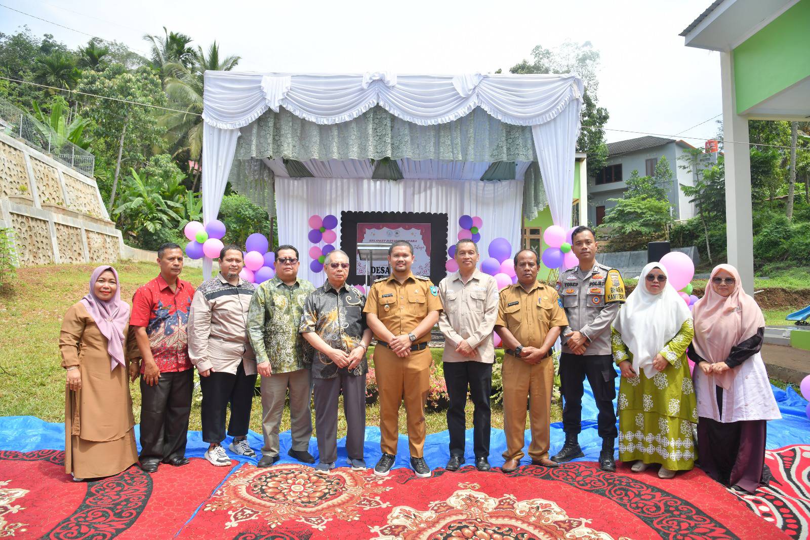 Wakil Wali Kota Resmikan Gedung Baru TKIT Alam Talago di Desa Santur