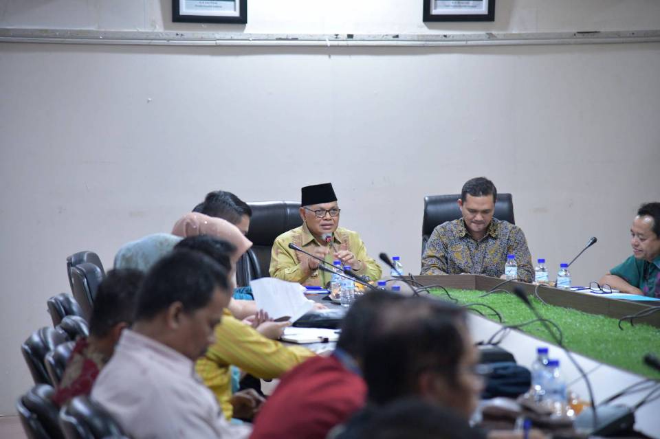 Rapat Koordinasi Untuk Optimalisasi Program Peduli Pekerja Rentan di Sawahlunto