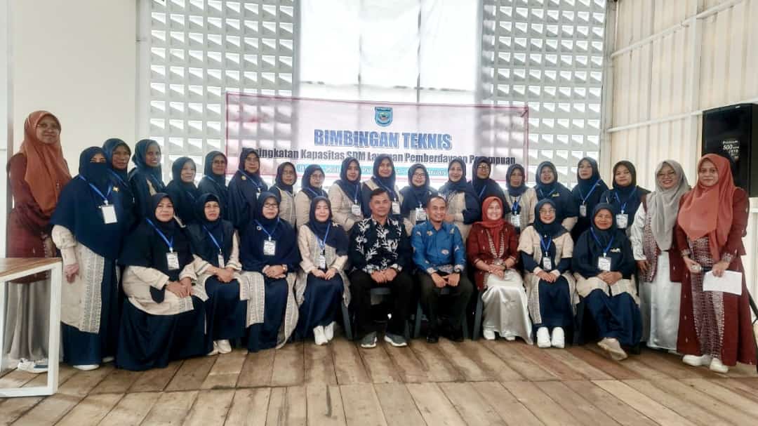 Bimbingan Teknis peningkatan kapasitas SDM layanan pemberdayaan perempuan