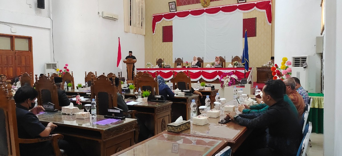 Jawaban/tanggapan Wali Kota disampaikan atas Pemandangan Umum Fraksi-fraksi terhadap Ranperda Perubahan APBD TA 2026 , Wakil Wali Kota : Kami Apresiasi Masukan Yang diberikan