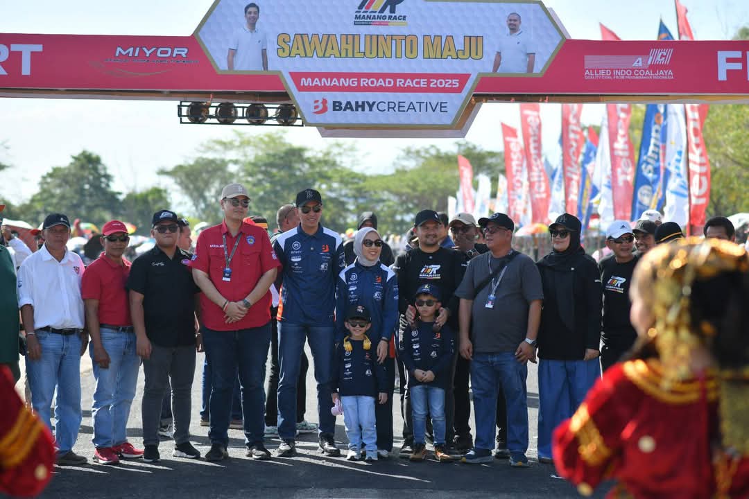 Wali Kota Sawahlunto Resmi Buka Sawahlunto Maju Manang Race 2025