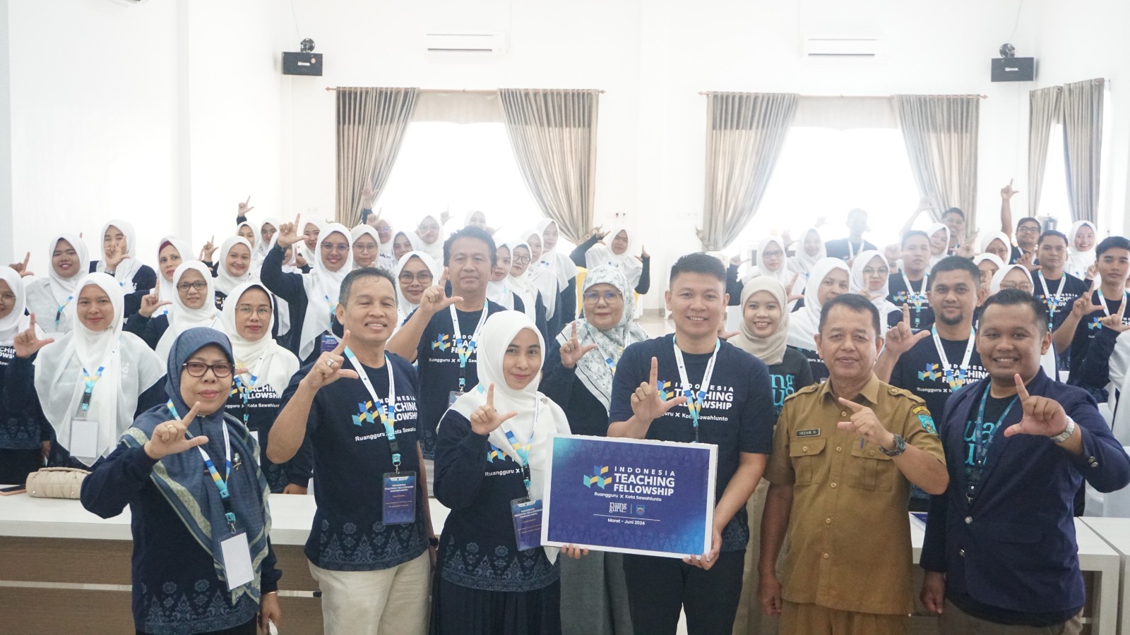 PEMERINTAH KOTA SAWAHLUNTO DAN RUANGGURU SELENGGARAKAN PROGRAM INDONESIA TEACHING FELLOWSHIP (ITF) 2024.