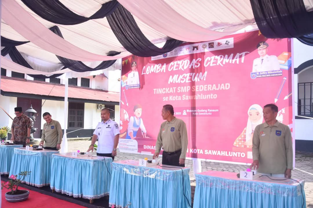 Wawako Sawahlunto Buka Lomba Cerdas Cermat Museum Tingkat SMP/MTs