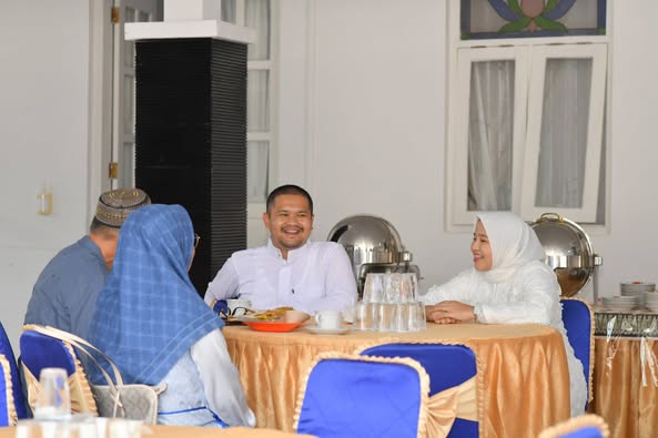 Wakil Wali Kota Sawahlunto Jeffry Hibatullah gelar open house Idul Fitri 1446 H