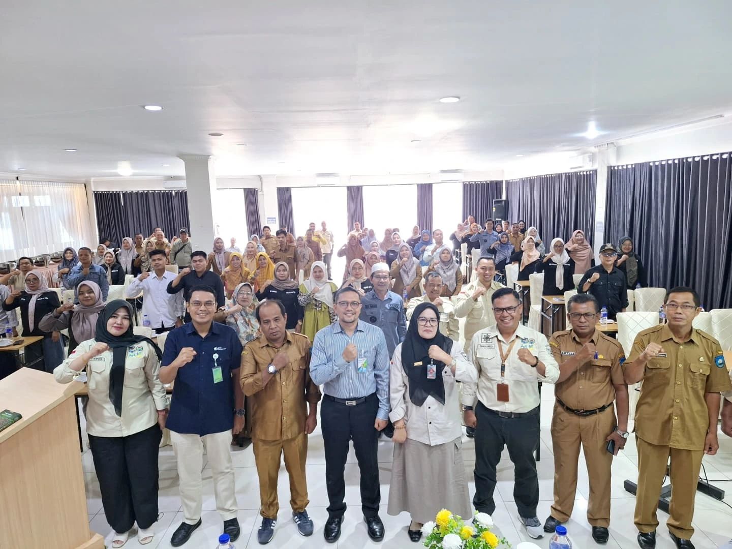 Rapat Koordinasi Implementasi Jaminan Sosial Ketenagakerjaan Kelurahan se Kota Sawahlunto sesi 2 bersama Kepala Desa dan jajaran