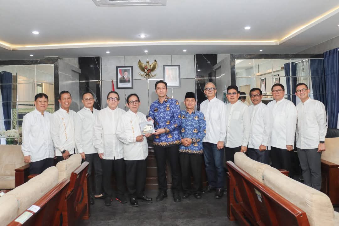 Wali Kota Sawahlunto Riyanda Putra audiensi dengan jajaran direksi PT Bukit Asam