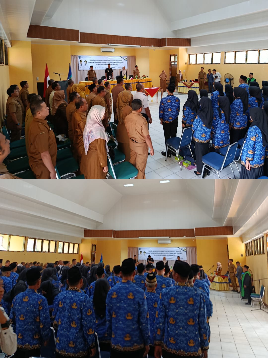 Wali Kota Sawahlunto Lantik 4 Pegawai PPPK DPKP2LH di Aula SKB Kota Sawahlunto