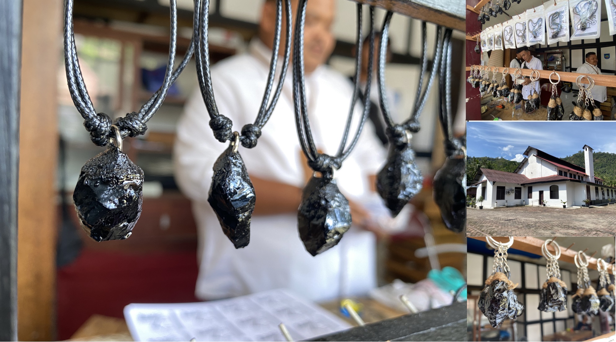 SOUVENIR DARI BATU BARA DI MUSEUM GOEDANG RANSUM