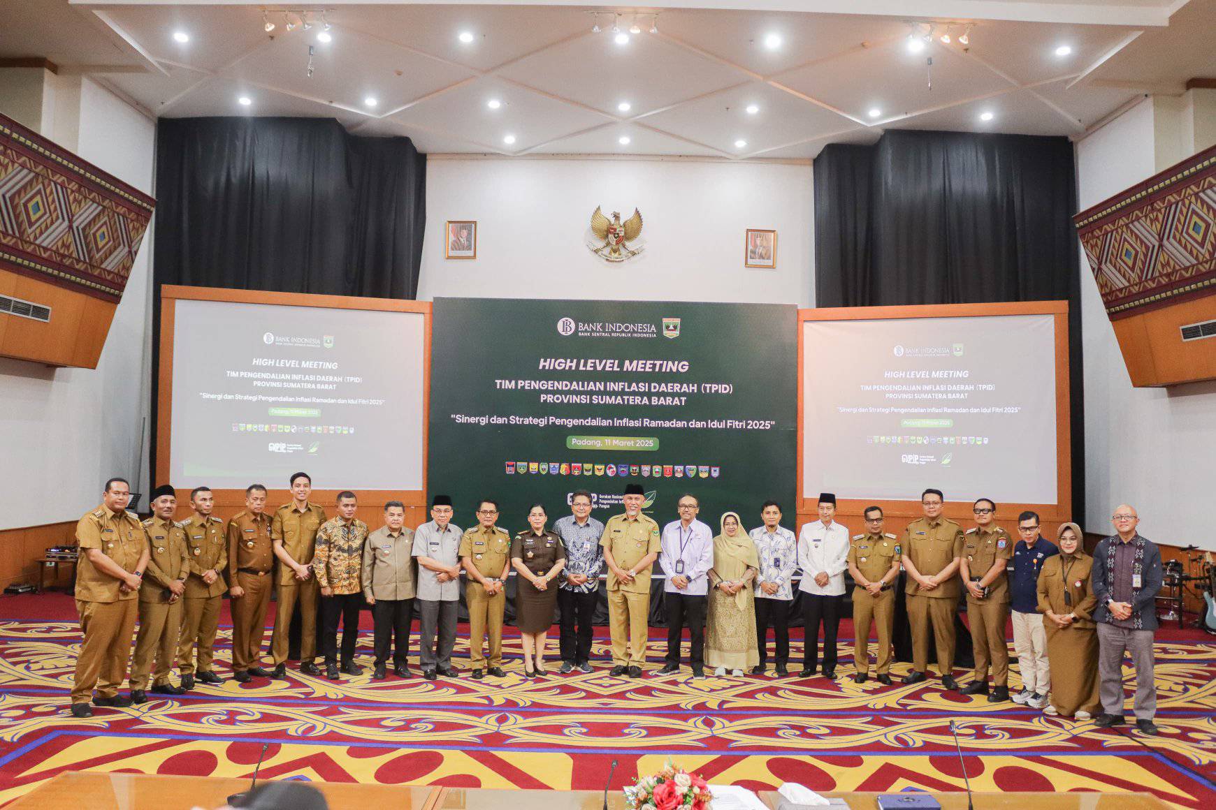 Wali Kota Sawahlunto Riyanda Putra ikuti pertemuan High Level Meeting (HLM) Tim Pengendalian Inflasi Daerah (TPID) Provinsi Sumatera Barat