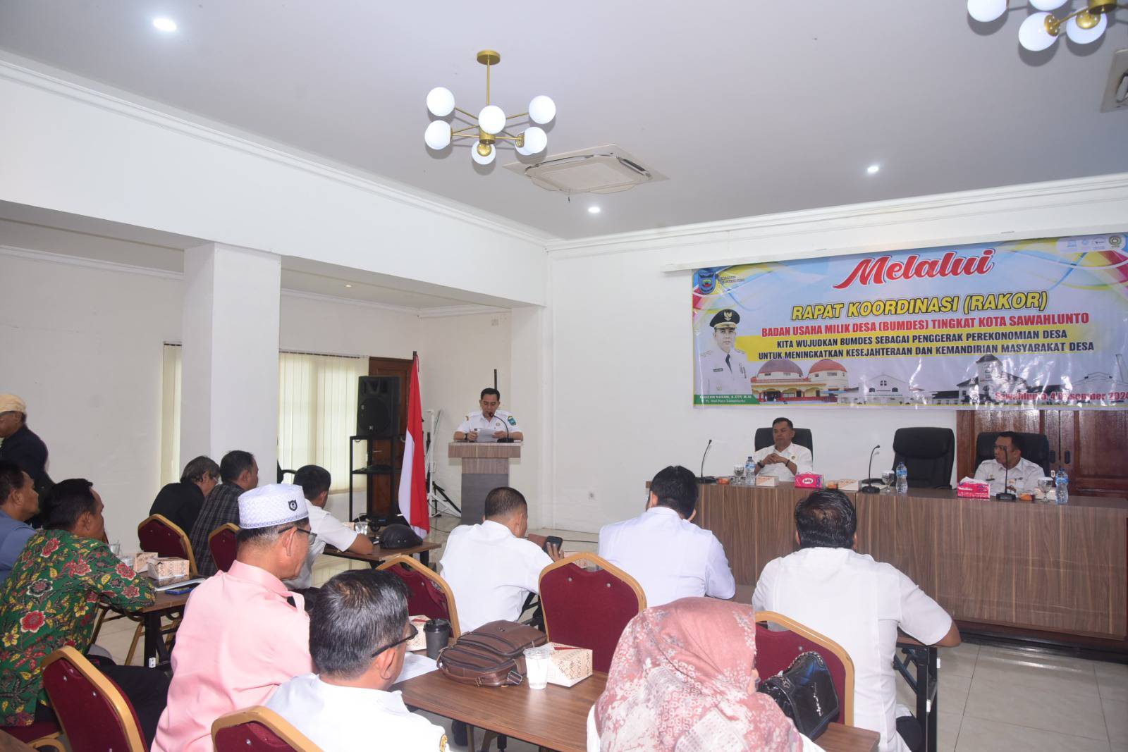 Rapat koordinasi (rakor) Badan Usaha Milik Desa (BUMDes) se-Kota Sawahlunto