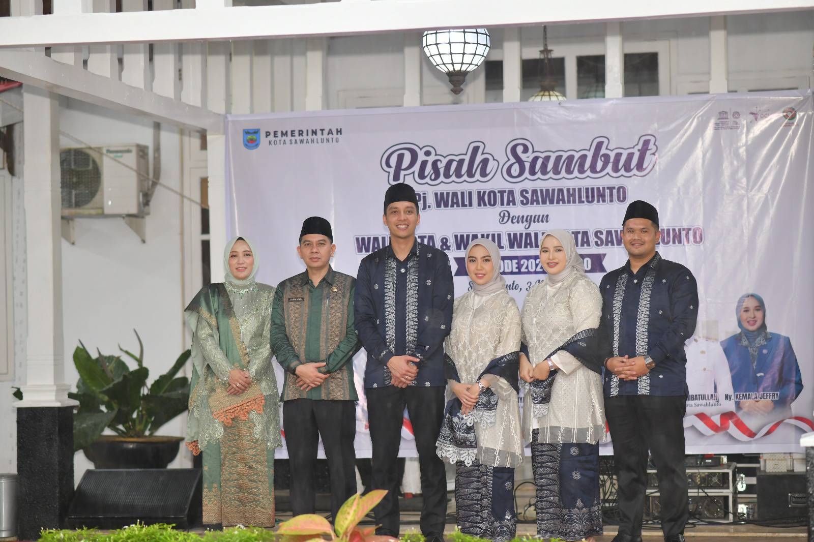 Acara pisah sambut Pj Wali Kota dengan Wali Kota Sawahlunto masa jabatan 2025-2030