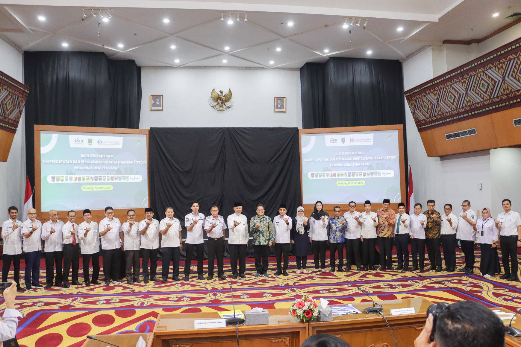 Wali Kota Sawahlunto Riyanda Putra ikuti rapat membahas percepatan dan perluasan digitalisasi daerah Tingkat Provinsi Sumatera Barat