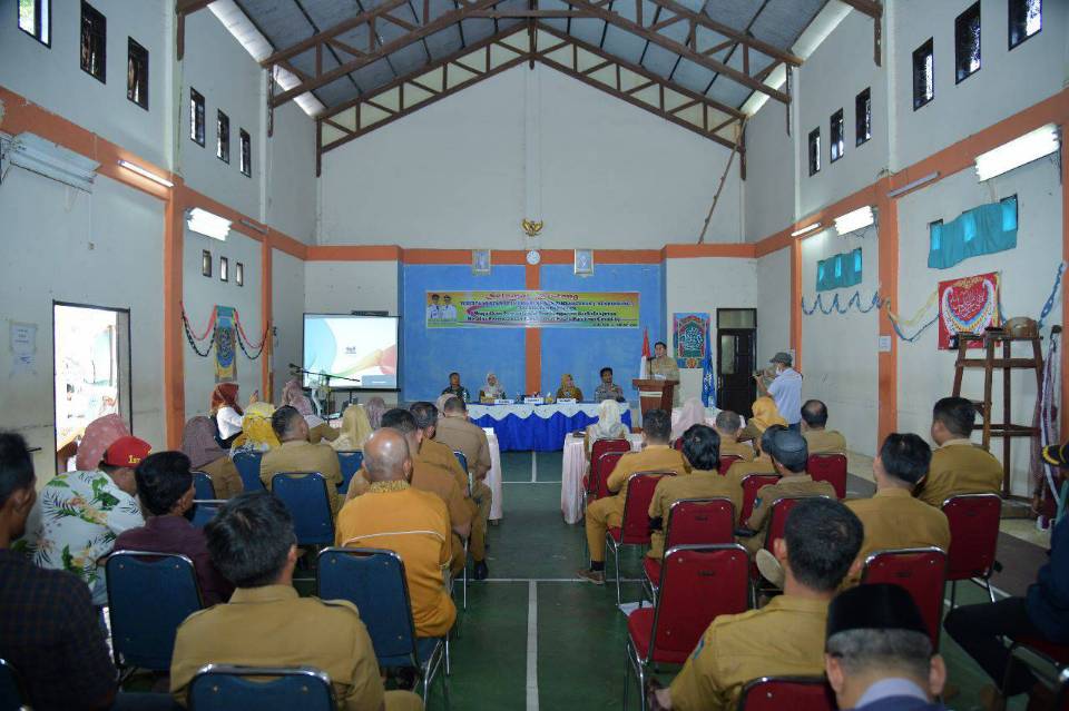 Wali Kota Sawahlunto Deri Asta Membuka Musyawarah Perencanaan Pembangunan (Musrenbang) Tingkat Kecamatan Barangin