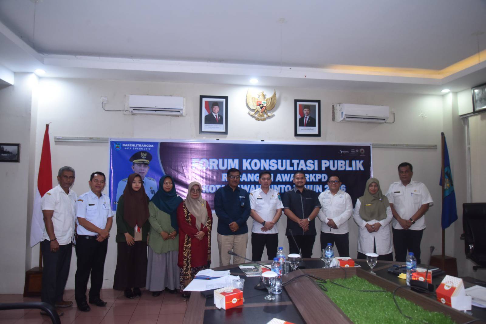 Forum Konsultasi Publik Rancangan RKPD Kota Sawahlunto Tahun 2026 Digelar untuk Penyusunan Pembangunan yang Lebih Partisipatif