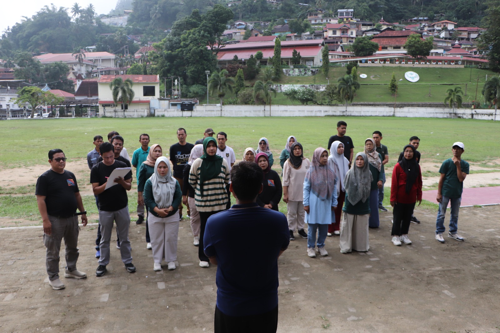 Puskesmas Kampung Teleng Gelar Tes Kesorga bagi Pegawai Sekretariat DPRD Kota Sawahlunto
