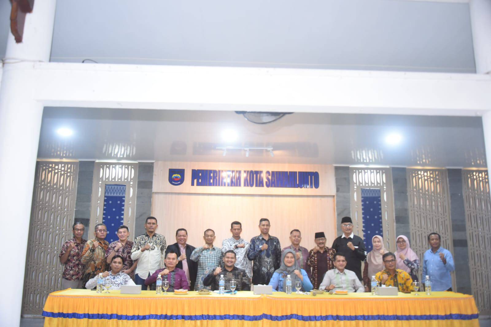 Wakil Wali Kota Sawahlunto Jeffry Hibatullah gelar ramah tamah dengan jajaran Forkopimda, instansi vertikal dan tokoh masyarakat