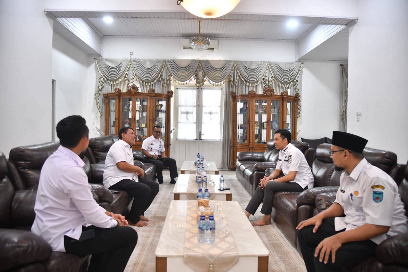 Wali Kota Sawahlunto  dan Kanwil Ditjenpas Sumbar  Bahas Sinergi Pemasyarakatan dan Pembangunan Sosial