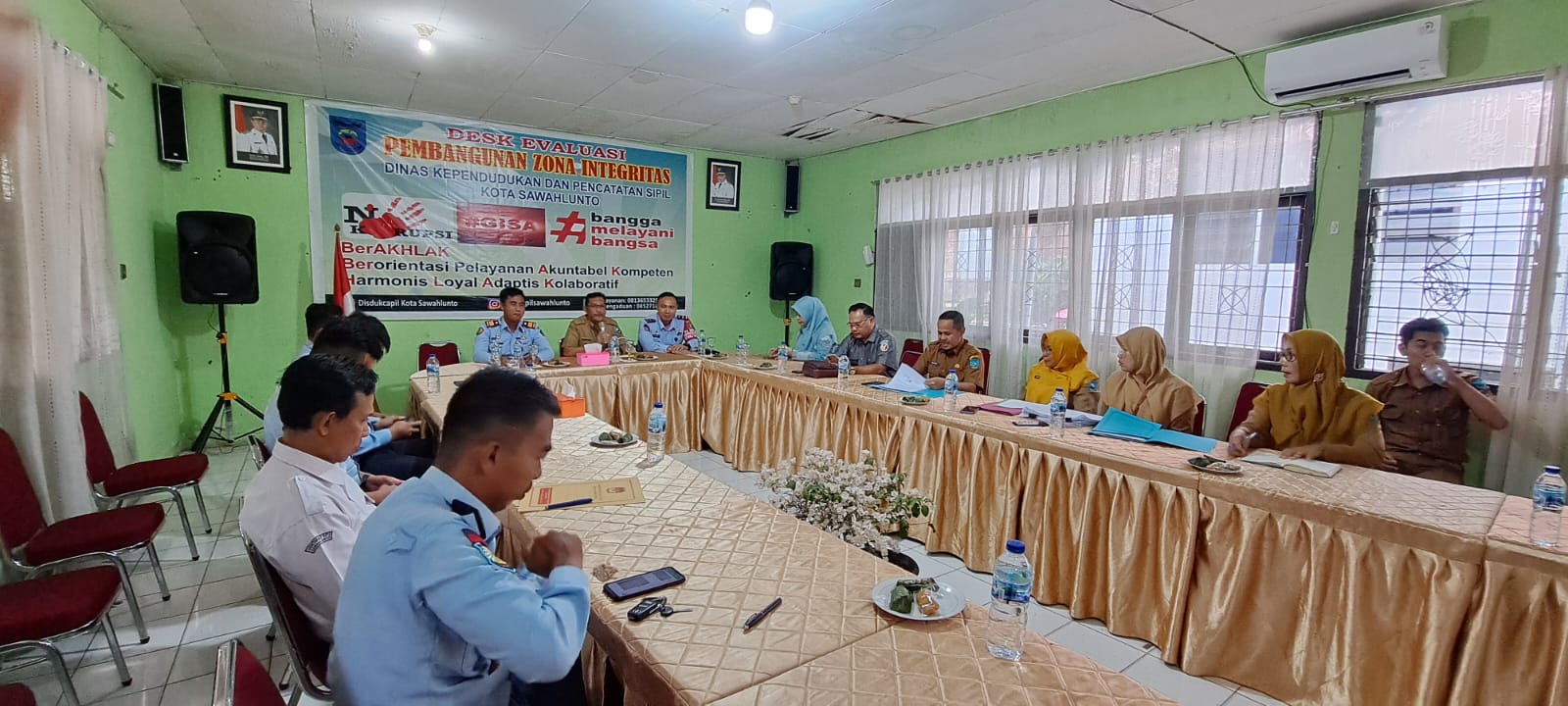 Penandatanganan Perjanjian Kerjasama Sama Pemutakhiran Data Warga Binaan di Rutan Kelas II B dan Lapas Narkotika Kelas III Kota Sawahlunto