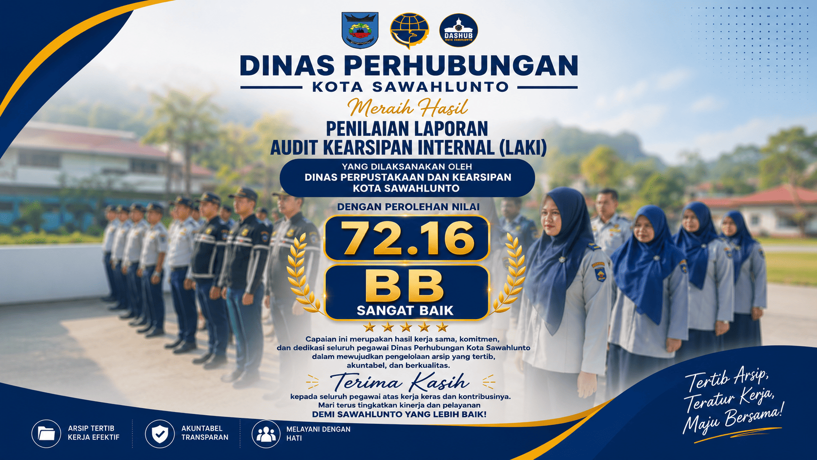 Penilaian Laporan Audit Kearsipan Internal (LAKI)