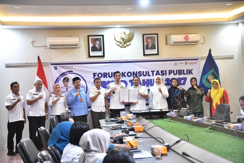 Ketua DPRD Kota Sawahlunto, Susi Haryati hadiri Forum Kosultasi Publik RKPD tahun 2027 Kota Sawahlunto.