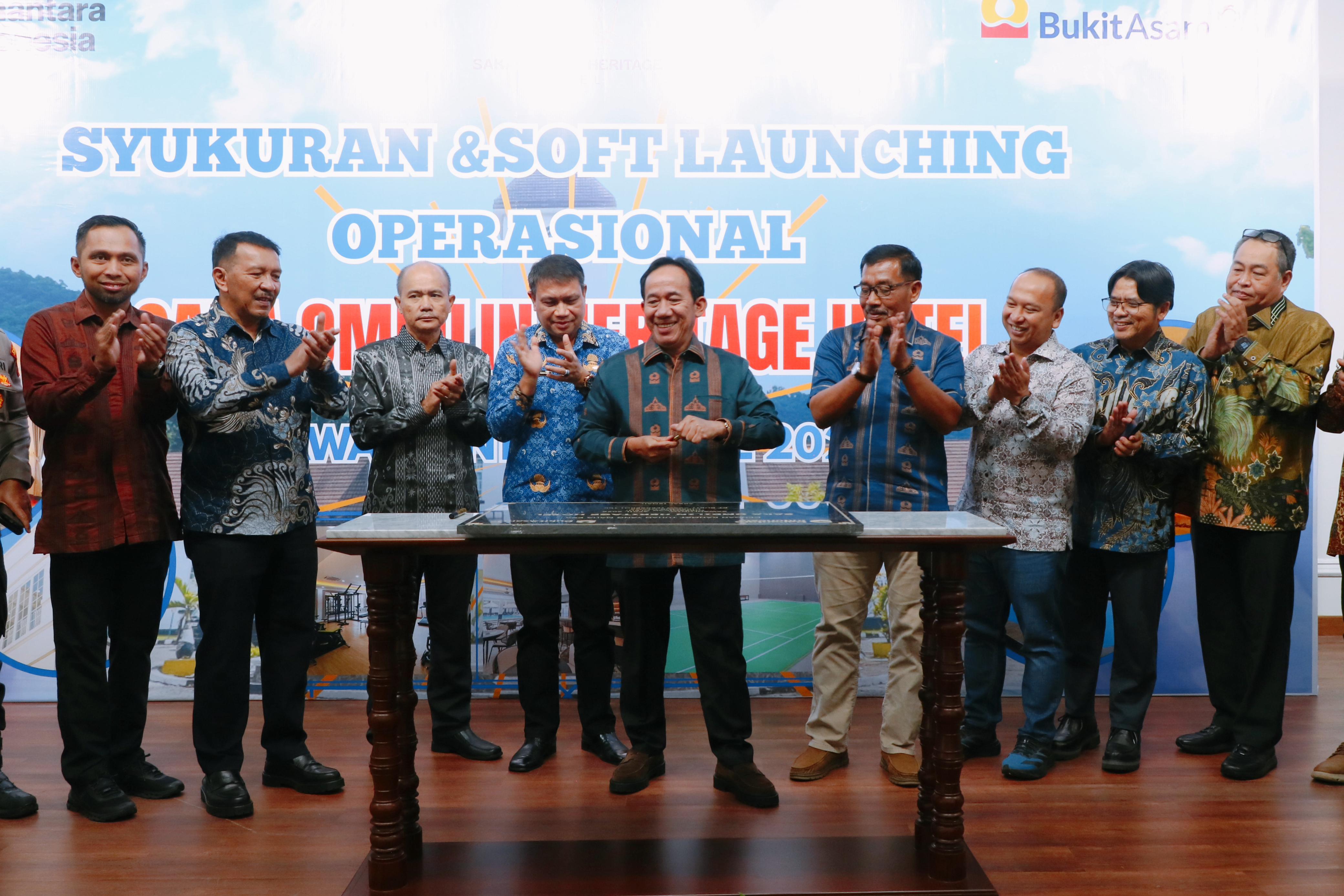 Soft Launching Hotel Saka Ombilin Heritage & Rencana Reaktivasi Tambang
