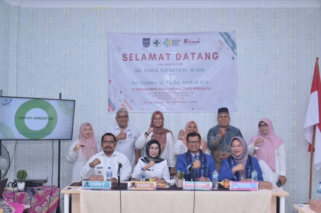 Puskesmas Kampung Teleng Sawahlunto Jalani Penilaian Akreditasi