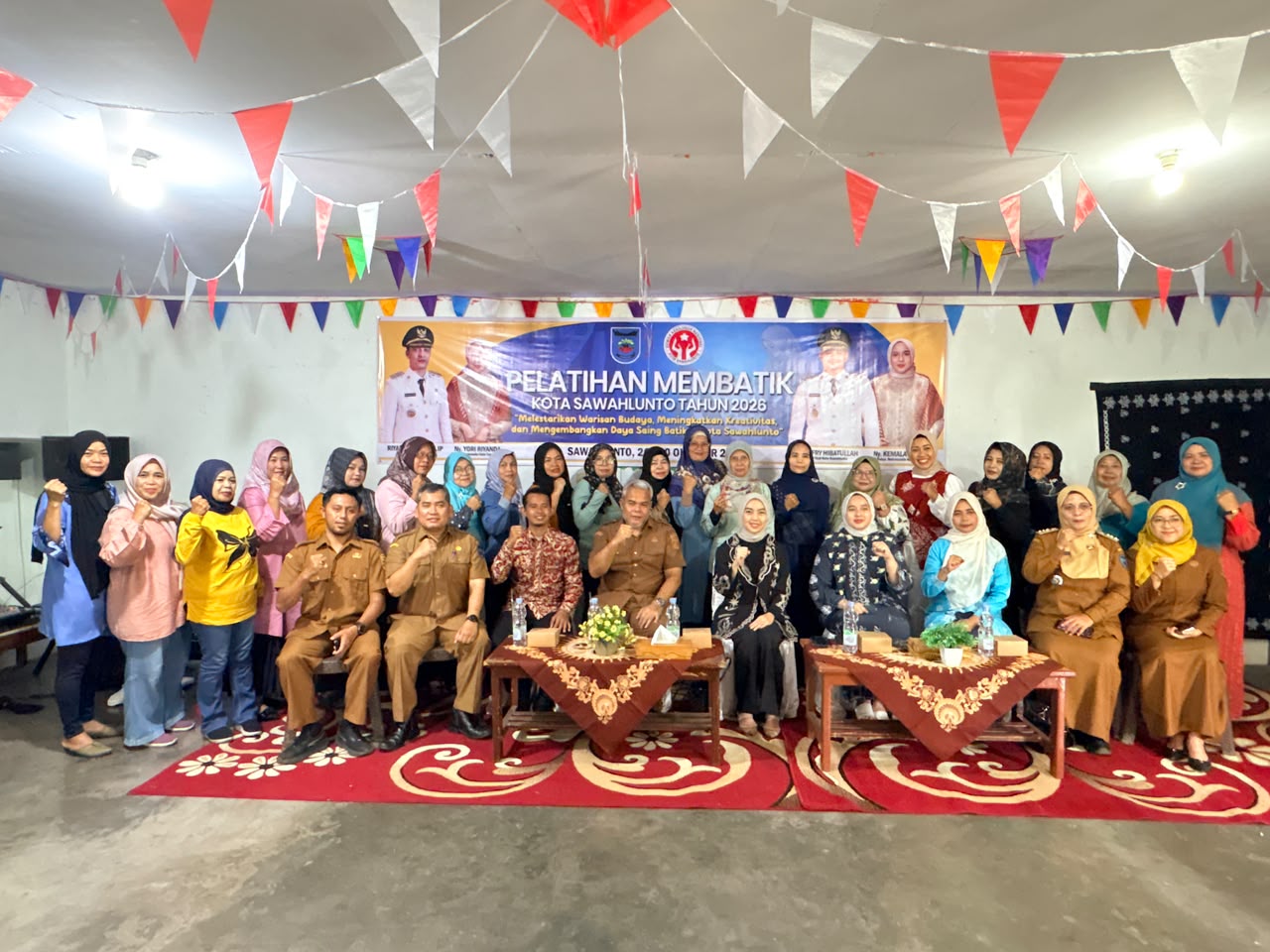 Ketua Dekranasda Sawahlunto Buka Pelatihan Membatik Tahun 2026,Dorong Pelestarian Warisan Budaya dan Daya Saing Produk Lokal