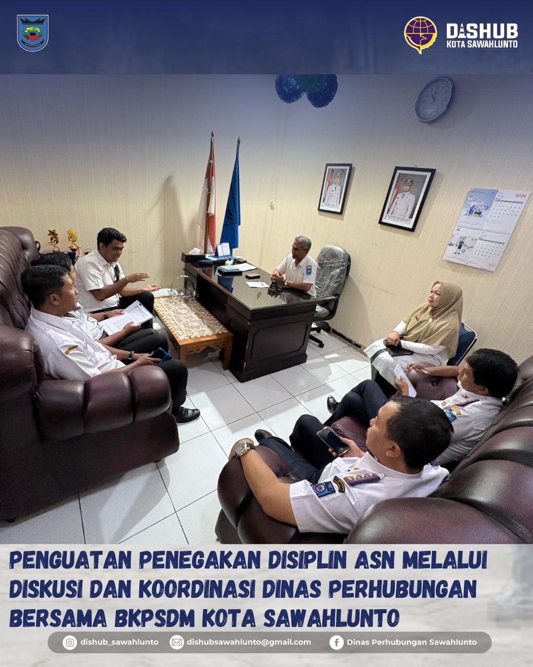 Penguatan Penegakan Disiplin ASN di lingkup Dinas Perhubungan