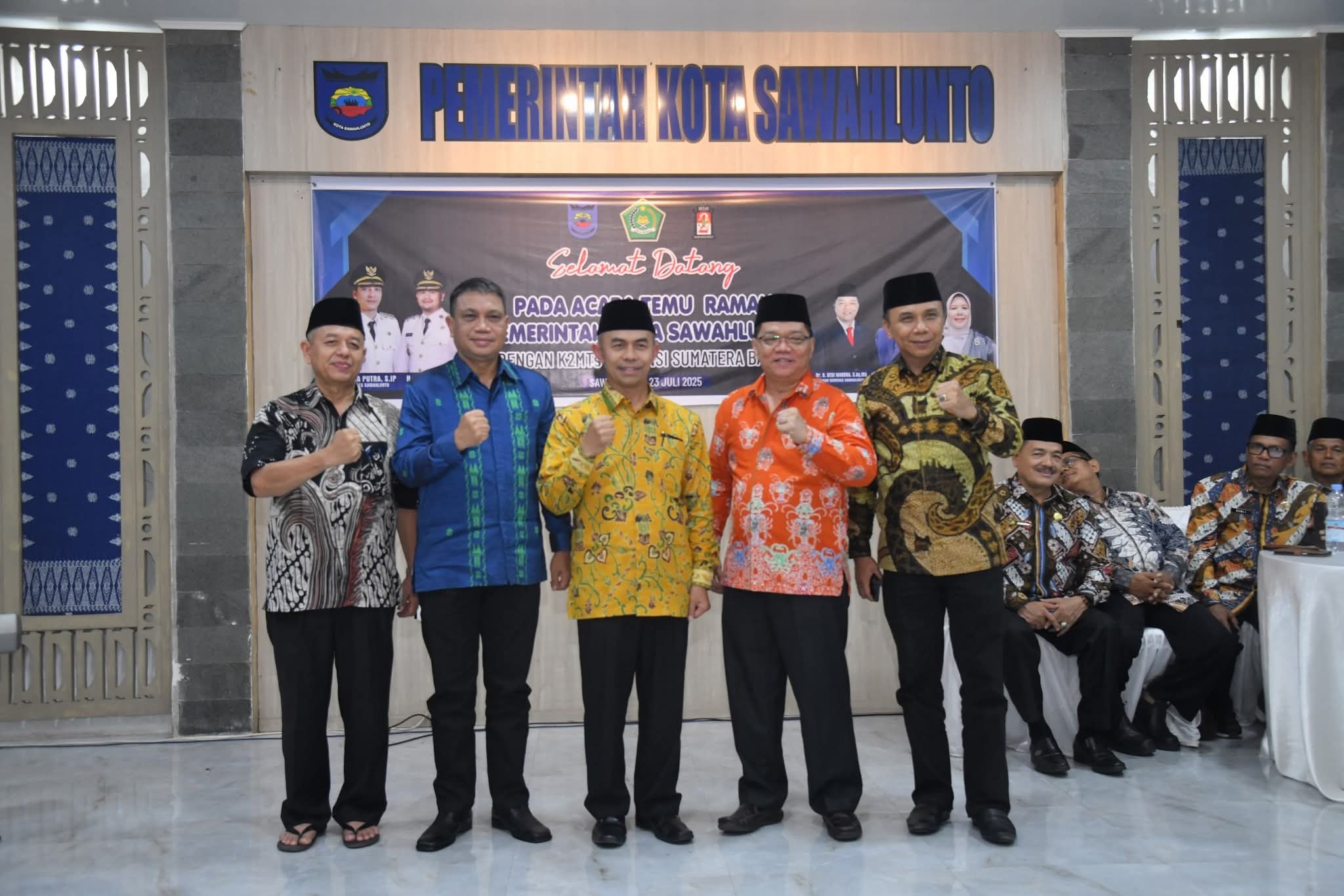 Sekda Sawahlunto Sambut Kunjungan K2MTs Se- Sumatera Barat