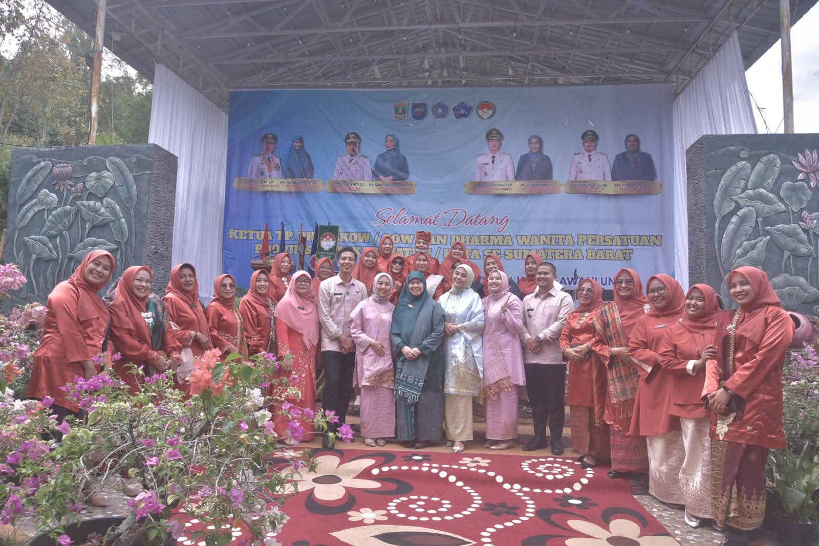 Sawahlunto Tuan Rumah Pertemuan Istri Kepala Daerah se Sumatera Barat