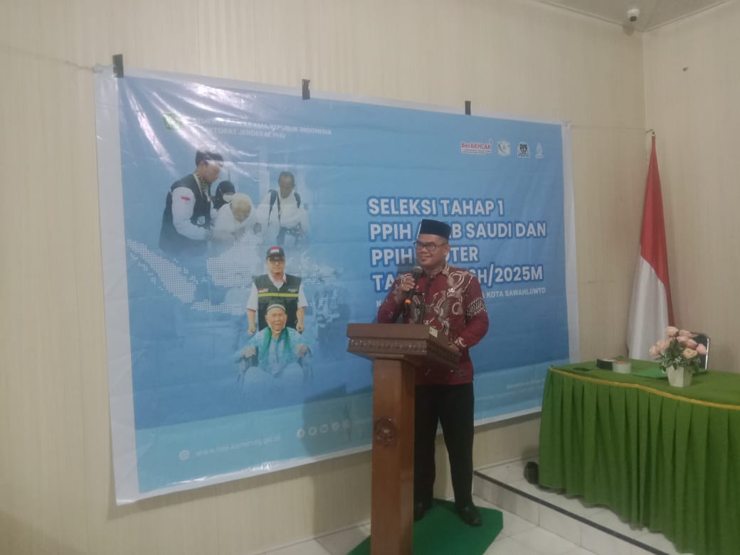Kantor Kementrian Agama Sawahlunto Gelar Tes CAT Untuk Petugas Penyelenggara Ibadah Haji 2025