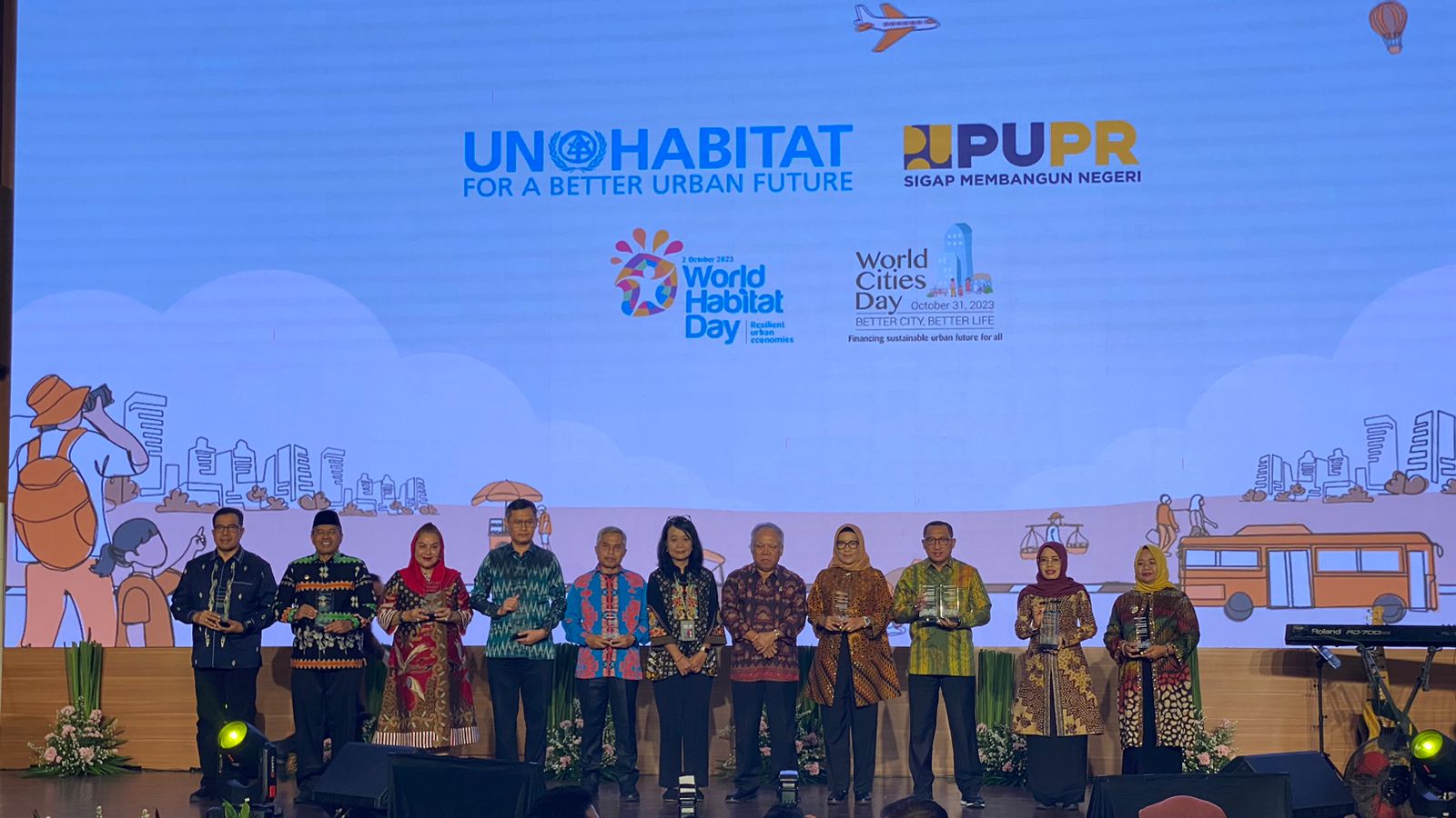 Pemerintah Kota Sawahlunto mendapat hadiah Program Pembangunan Cipta Karya dari Kementrian PU