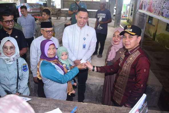 Operasi Pasar Pangan atau Gerakan Pangan Murah di Desa Taratak Bancah