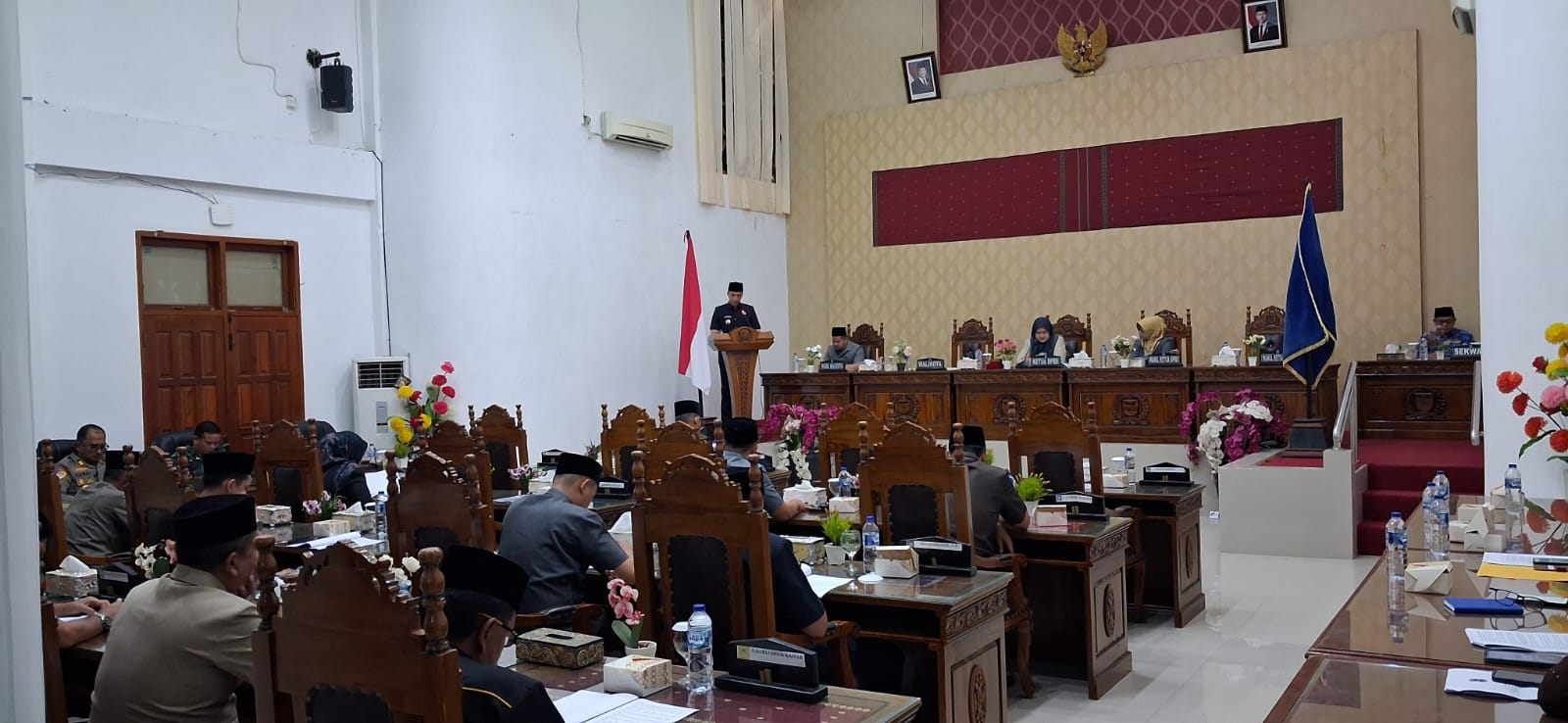 Wali Kota Sawahlunto sampaikan Nota Pengantar Atas Rancangan Peraturan Daerah (Ranperda) tentang Pertanggungjawaban Pelaksanaan Anggaran Pendapatan dan Belanja Daerah (APBD) Kota Sawahlunto Tahun 2025.