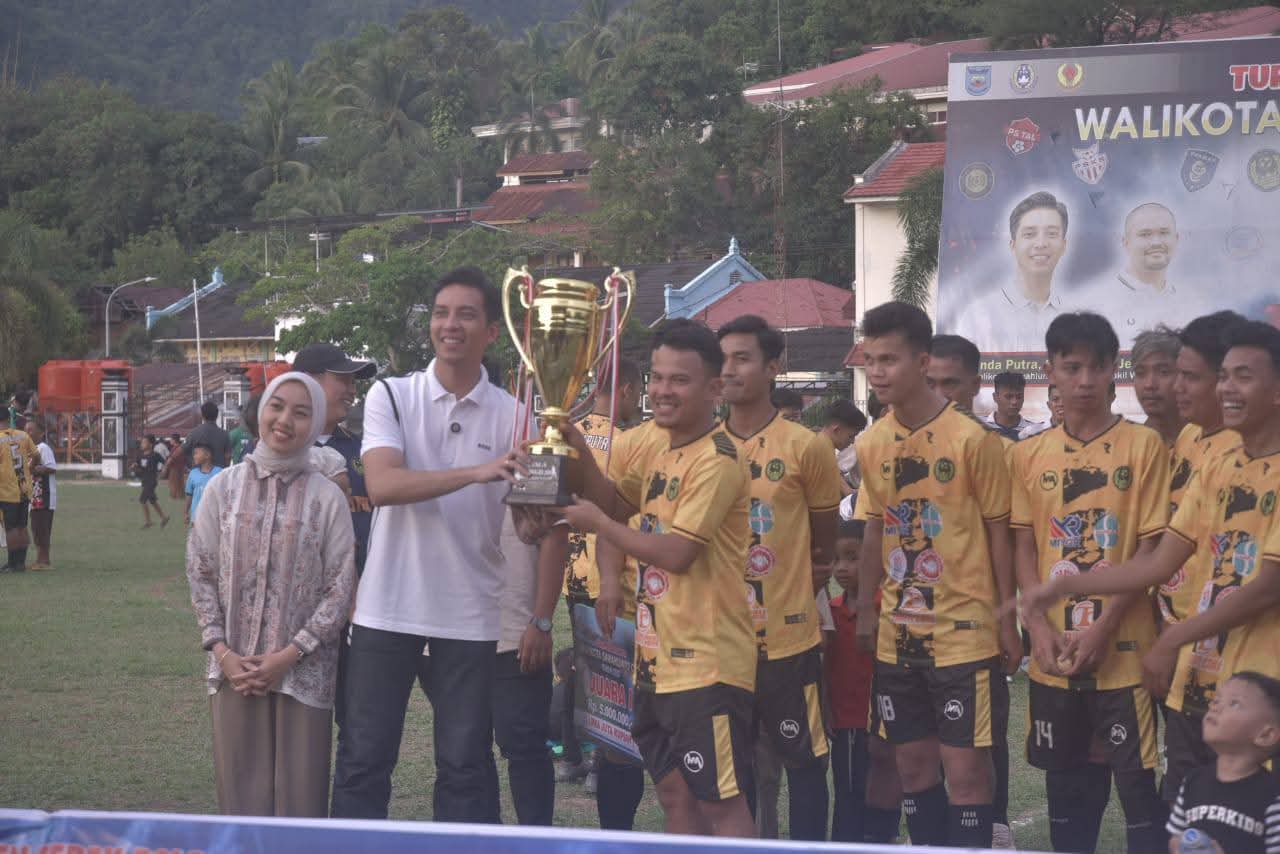 Talawi Putra FC Juara, Wali Kota Sawahlunto Tutup  Turnamen Wali Kota Cup 2025