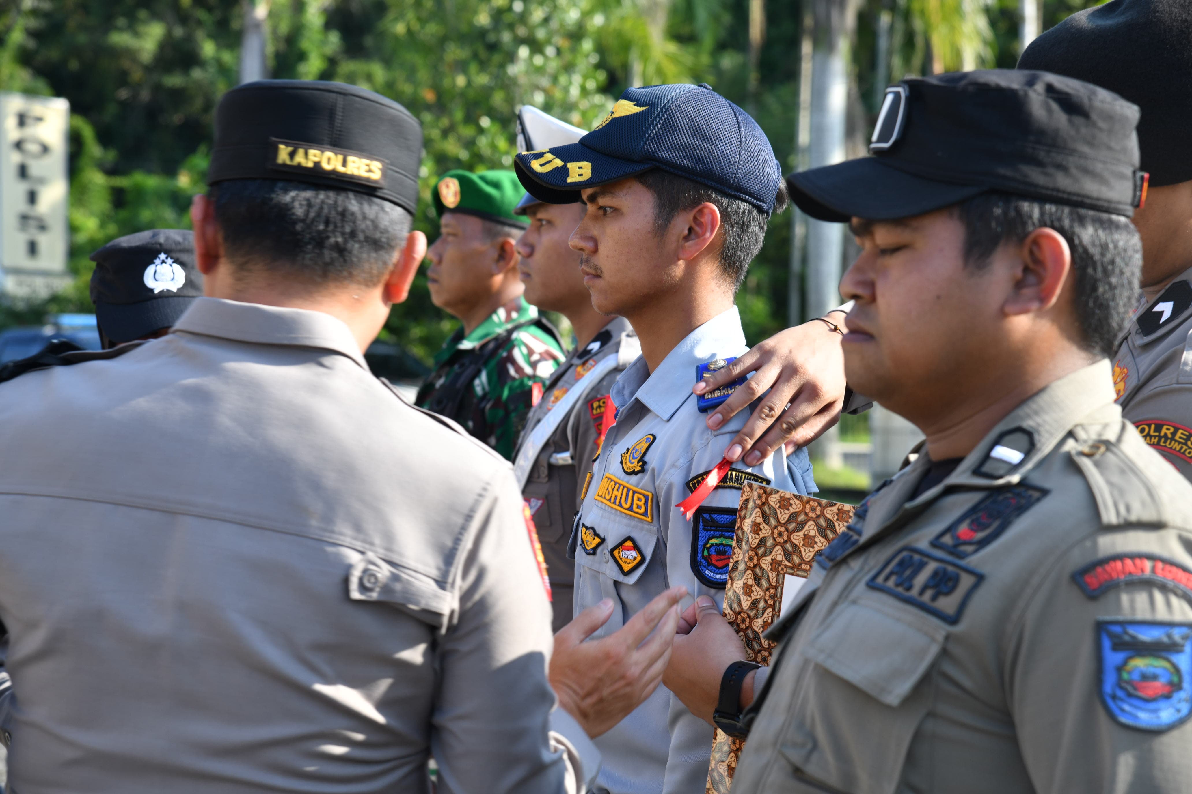Dinas Perhubungan turut ambil bagian dalam Apel Gelar Pasukan Operasi Singgalang 2026