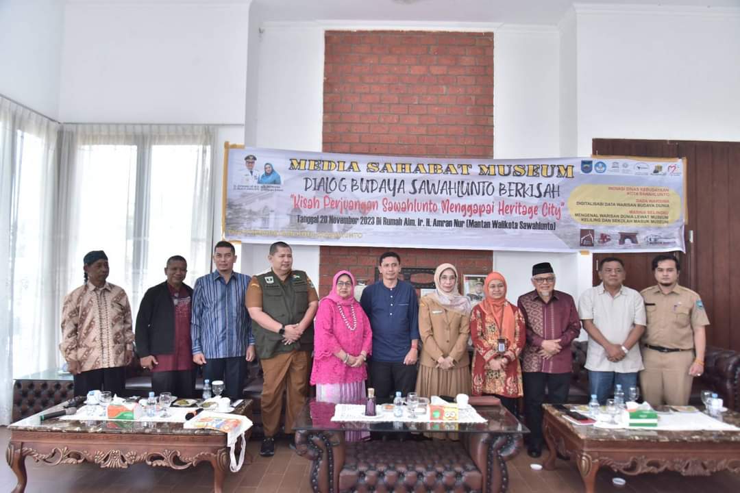Sekda Kota Sawahlunto Hadiri Dialog Budaya Sawahlunto Berkisah: Kisah Perjuangan Sawahlunto Menggapai Heritage City