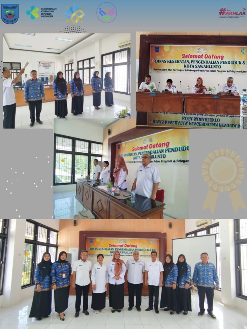 Pelantikan dan Pengambilan Sumpah Jabatan Fungsional di Lingkungan Dinas Kesehatan, Pengendalian Penduduk dan Keluarga Berencana Kota Sawahlunto