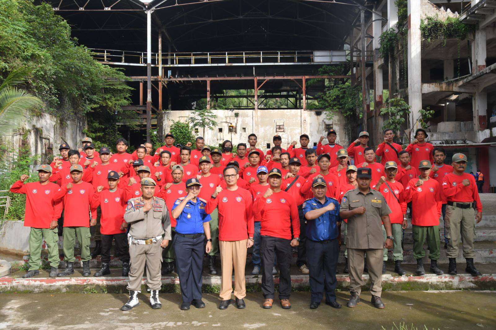 Sosialisasi dan simulasi pemadam kebakaran dan penyelamatan pada pengamanan Pilkada serentak Tahun 2024