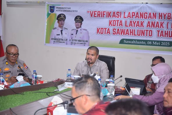 Pemko Sawahlunto Tegaskan Komitmen Perlindungan Anak dalam Audiensi Verifikasi KLA