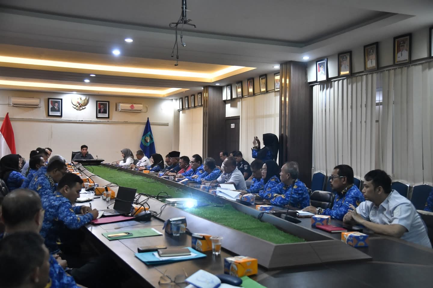 Wali Kota Sawahlunto Pimpin FGD Pengamanan dan  Pelayanan Nataru