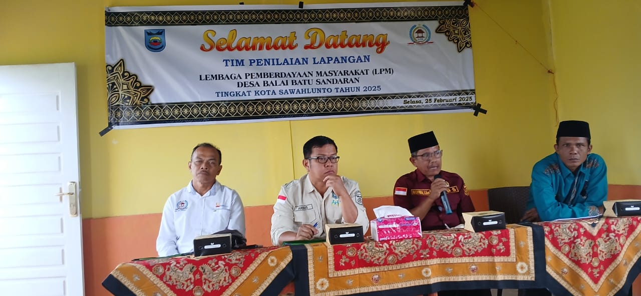 Penilaian Lembaga Pemberdayaan Masyarakat (LPM) Terbaik Tingkat Kota Sawahlunto Tahun 2025