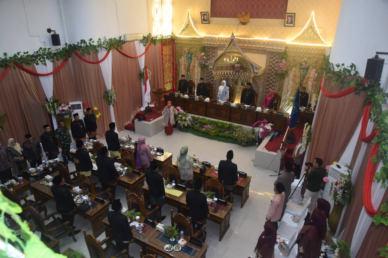 Rapat paripurna istimewa DPRD Sawahlunto dalam rangka memperingati Hari Jadi Kota Sawahlunto ke-136