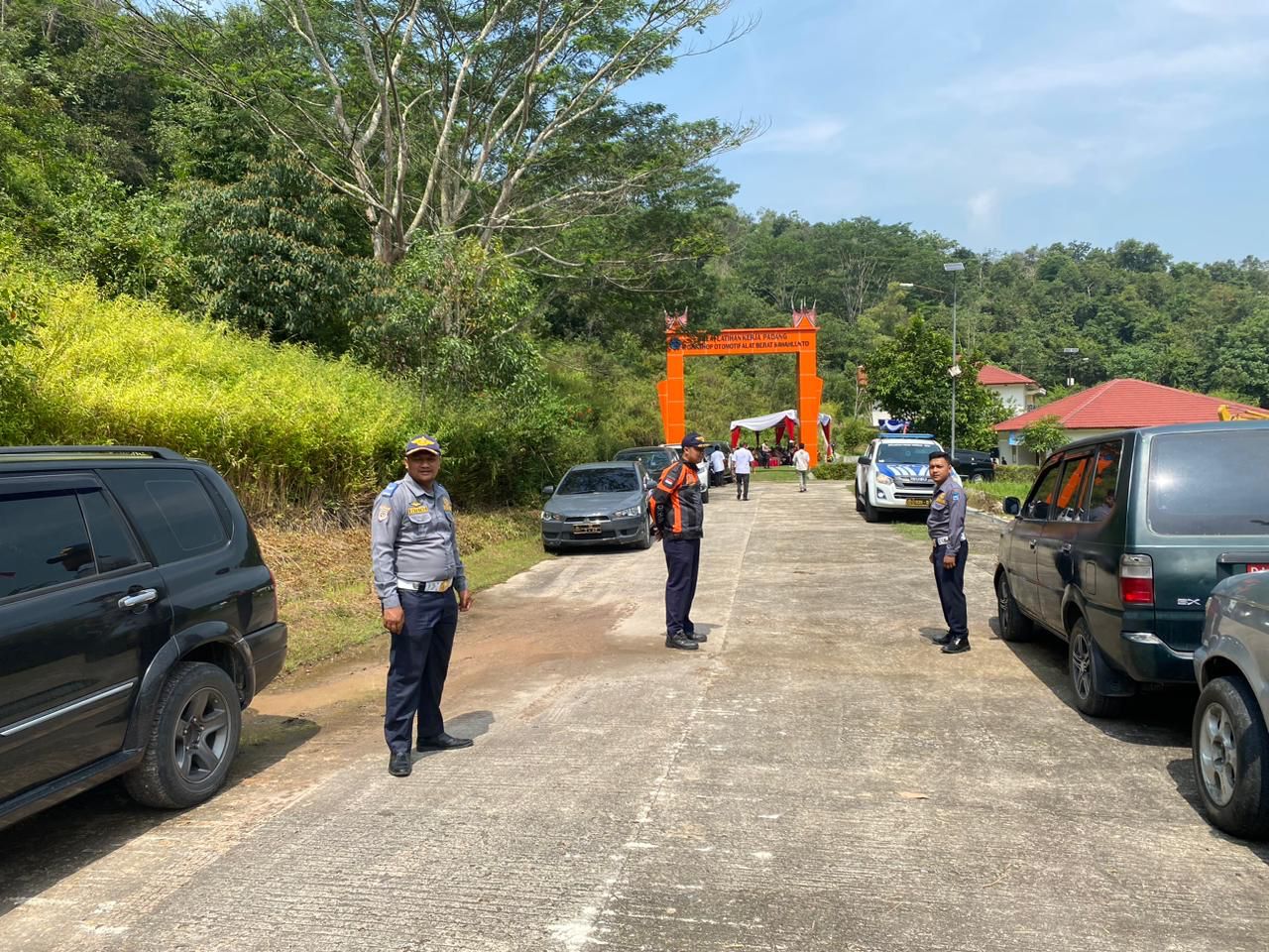 Pengamanan Kunjungan Wakil Menteri Ketenagakerjaan Republik Indonesia