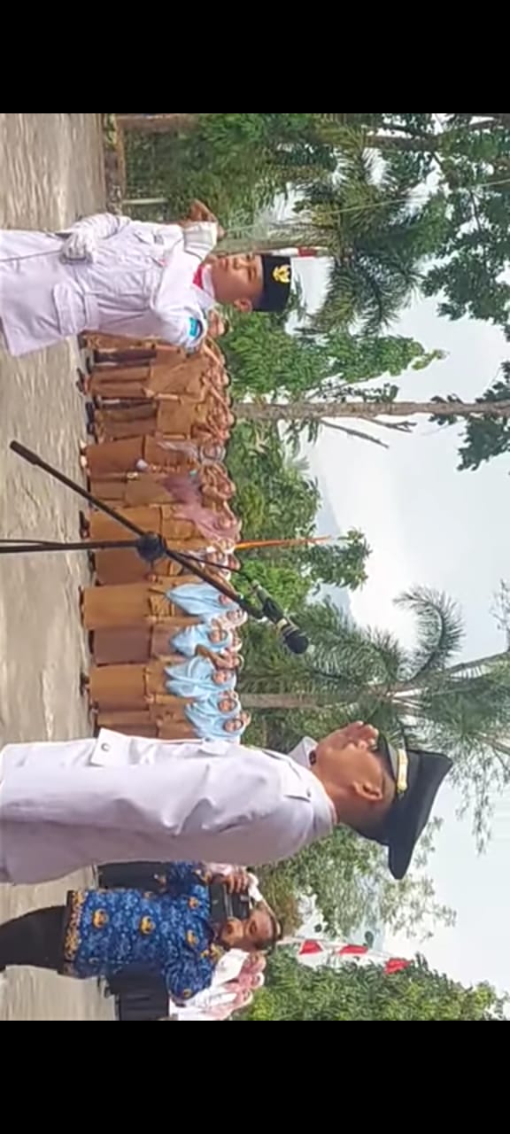 UPACARA HUT RI KE 79 TINGKAT KECAMATAN BARANGIN HARI SABTU TANGGAL 17 AGUSTUS 2024