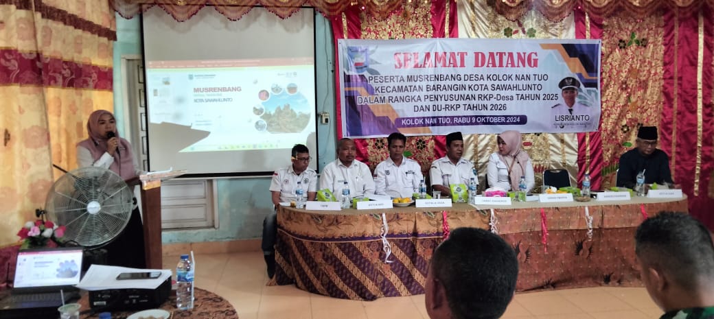 Musrenbang Desa dalam Penyusunan RKP Desa Tahun 2025 di  Desa  Kolok Nan Tuo