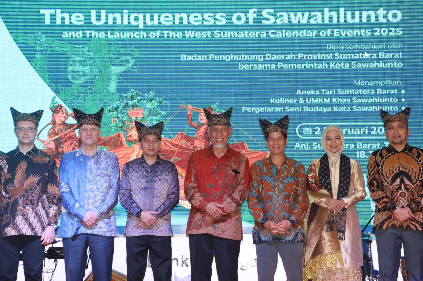 'The Uniqueness of Sawahlunto' sekaligus peluncuran kalender event Sumatera Barat Tahun 2025